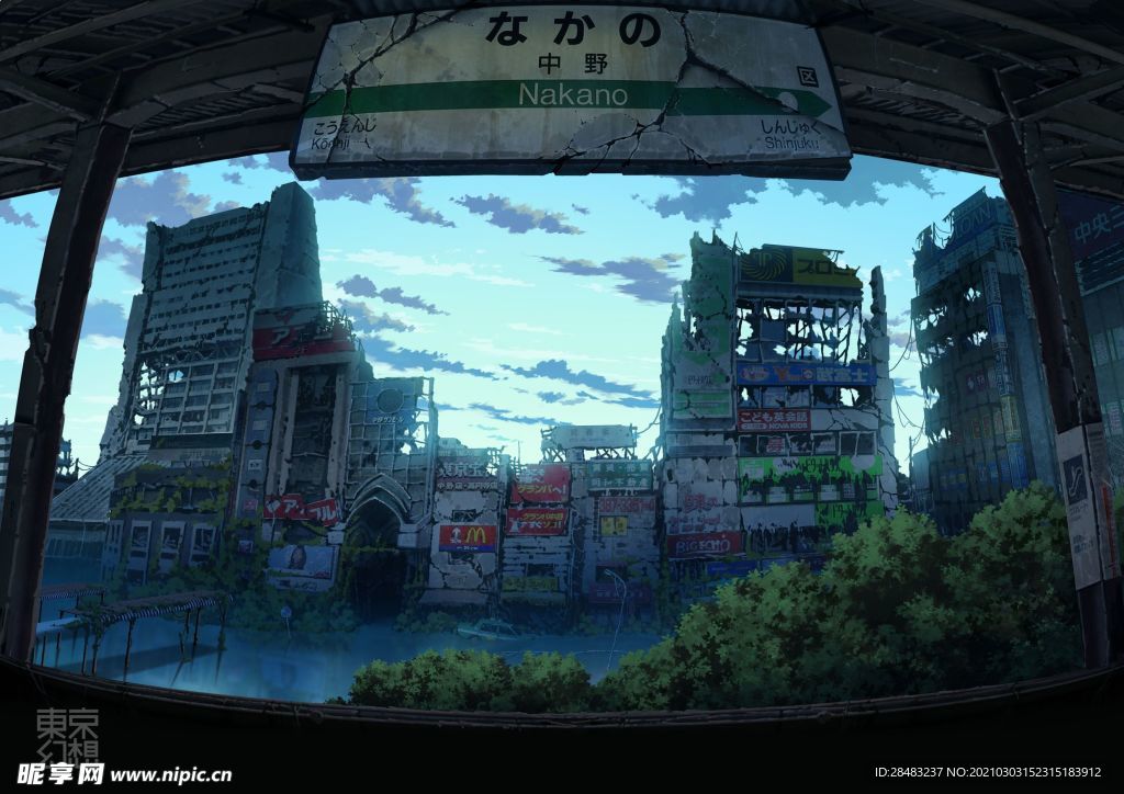 动漫背景