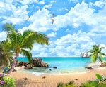 海滩