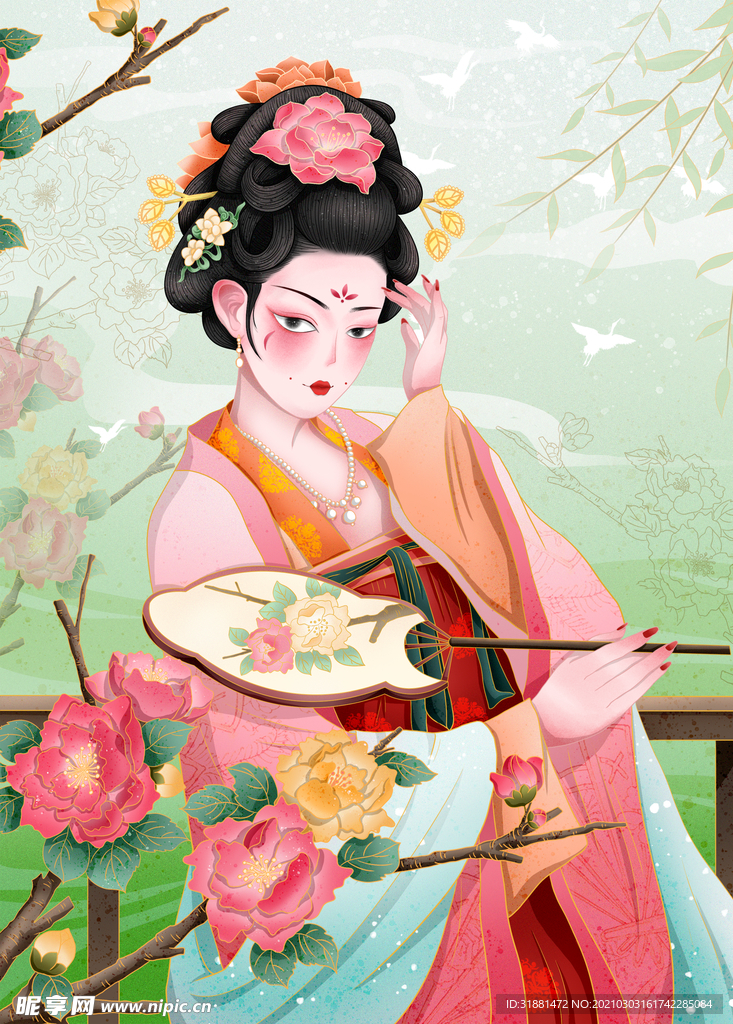 中国风古典美女