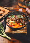 羊肉火锅美食
