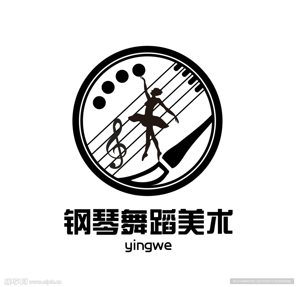 琴行logo