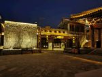 景区北宋建筑夜景