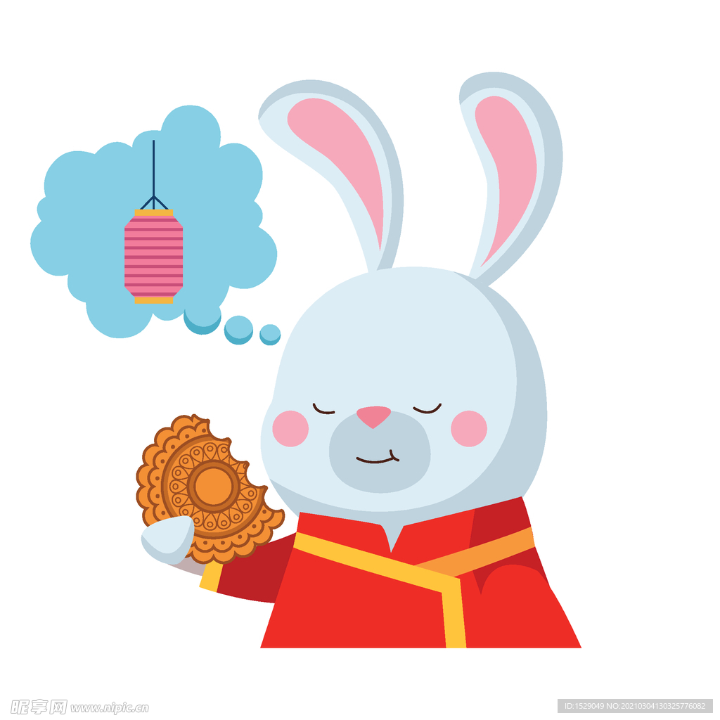 卡通中秋节