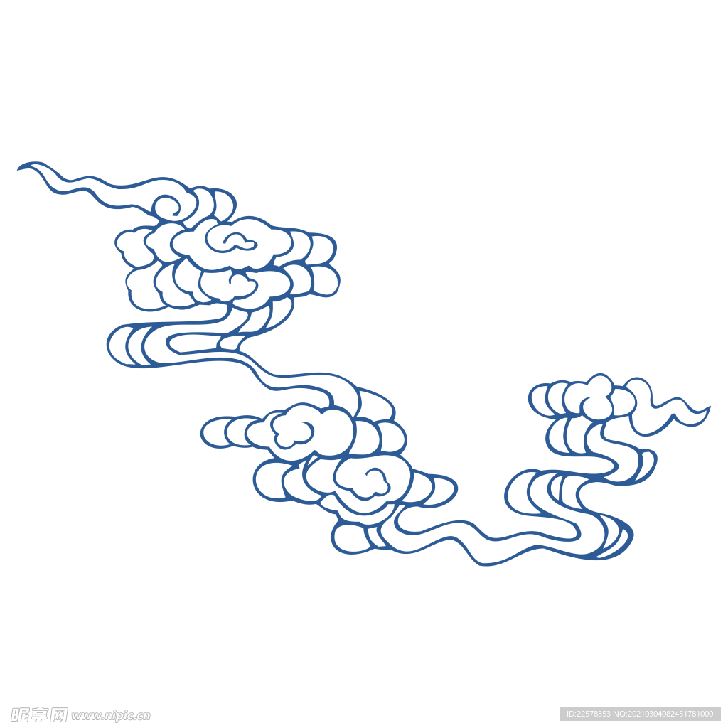 云朵纹样高清PNG素材
