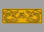 CAD浮雕装饰画模型