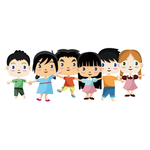孩童矢量素材