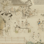 明清画作