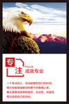 专注公司企业文化态度展板
