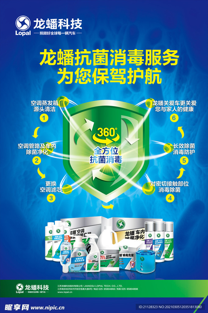 抗菌消毒海报