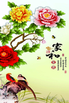 装饰画 新背景墙 瓷砖背景墙