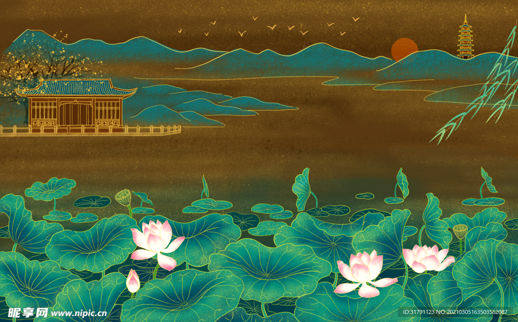 中国风插画