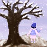 插画 冬