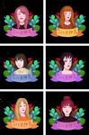 三八妇女节女神节浪漫女孩插画合
