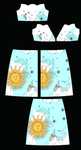 太阳 定位花