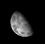 NASA月球坑洼表面半球