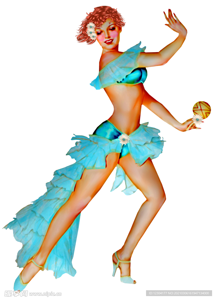 美女