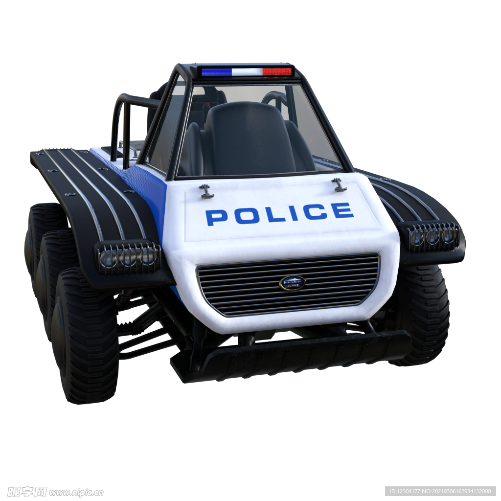 警车