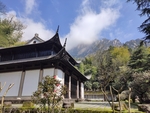 黄山慈云阁山下