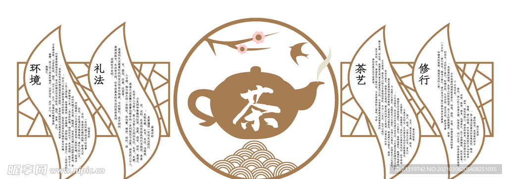 茶文化宣传墙