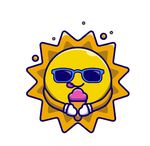 卡通太阳