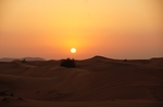 沙漠夕阳