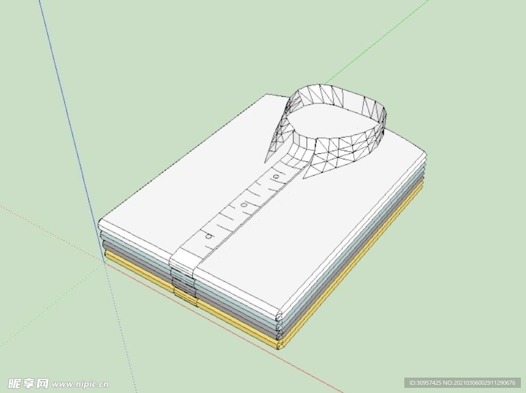 sketchup 8 衣服素材