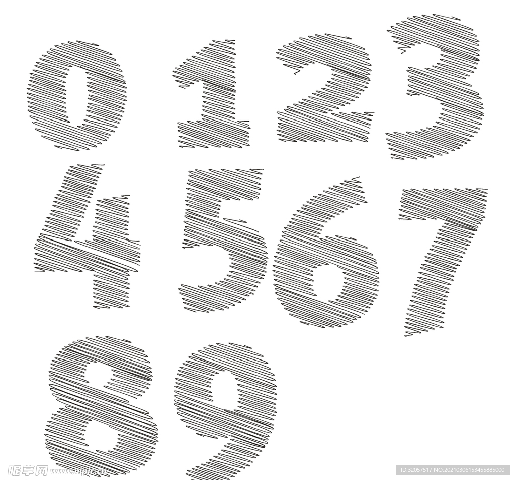 数字效果