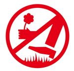 矢量草坪禁止提示
