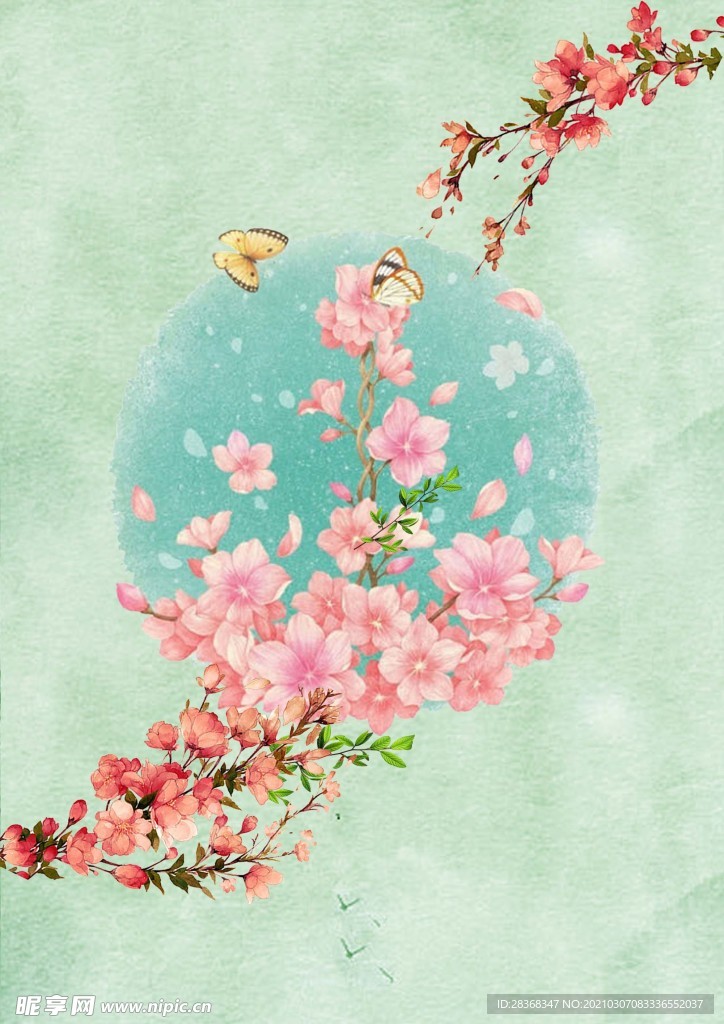 清明节背景