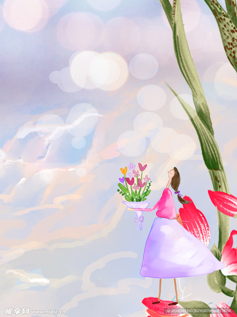 清明节背景