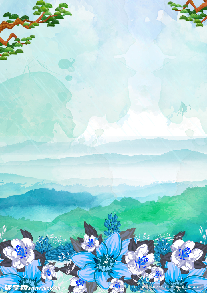 清明节背景