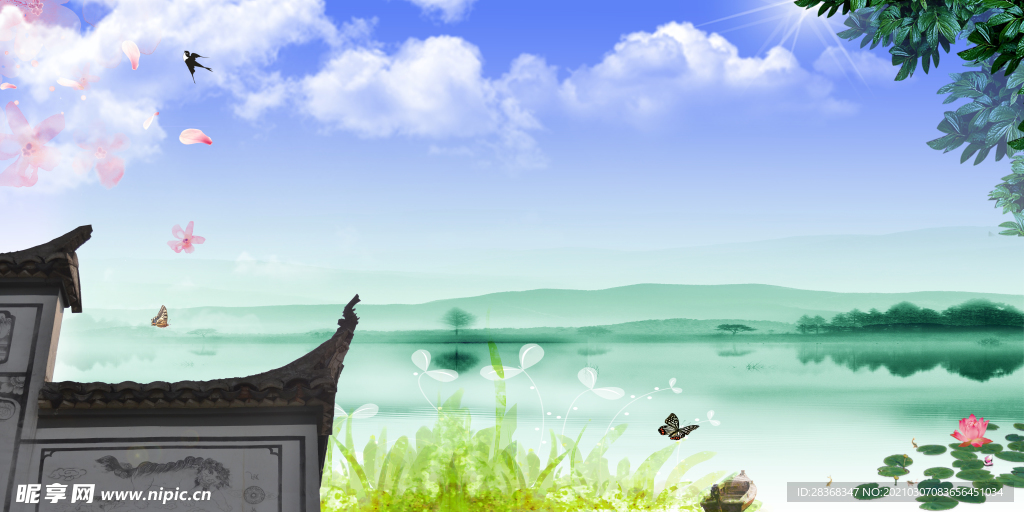 清明节背景