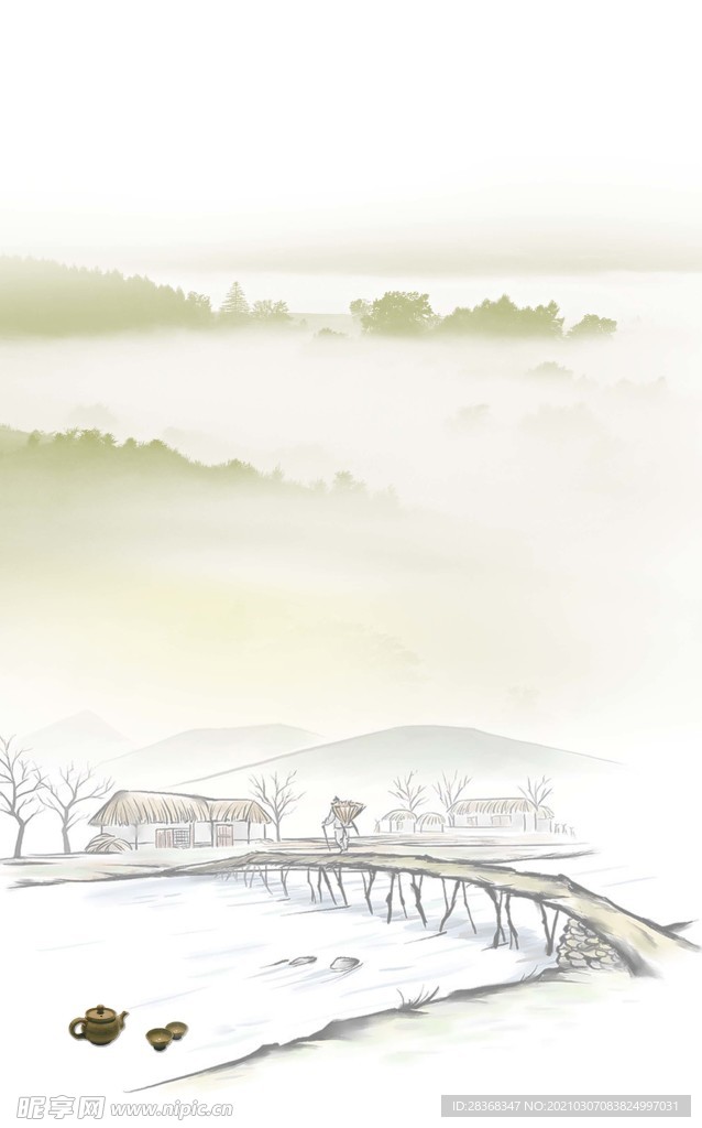 清明节背景