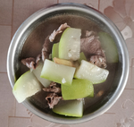 节瓜瘦肉汤