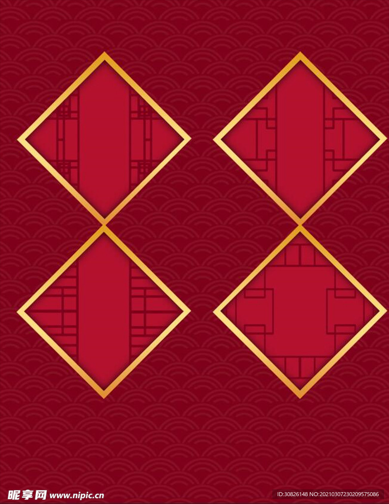红色背景素材