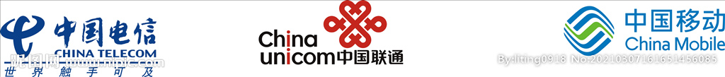 电信移动联系LOGO