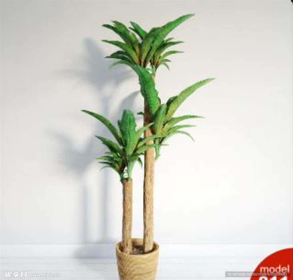 3DMAX模型植物花卉景观