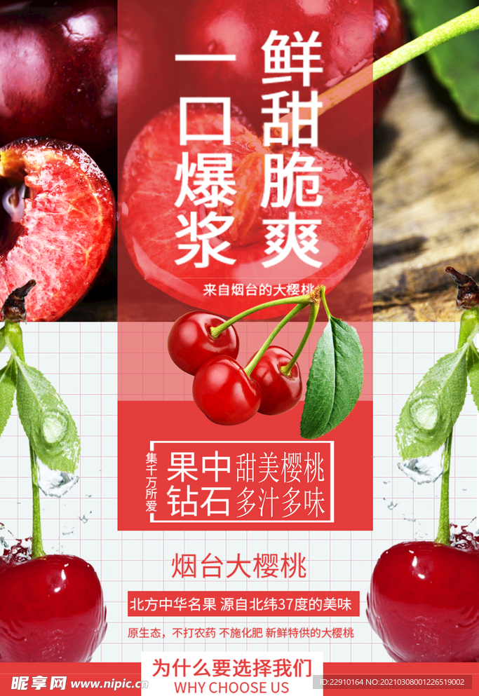 樱桃海报