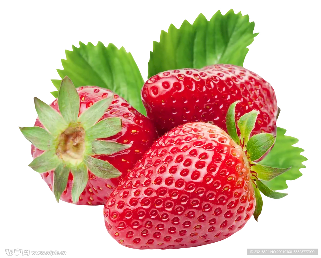 草莓 已抠图