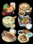 中餐美食套图素材