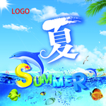 夏季吊旗