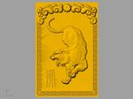 CAD浮雕装饰立体画