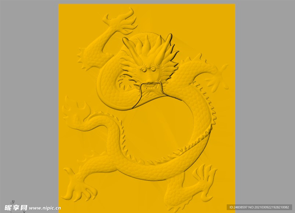 CAD装饰画3D模型