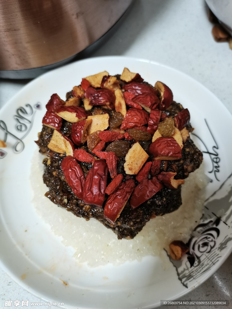 红糖糯米饭