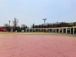 空荡荡的公园广场