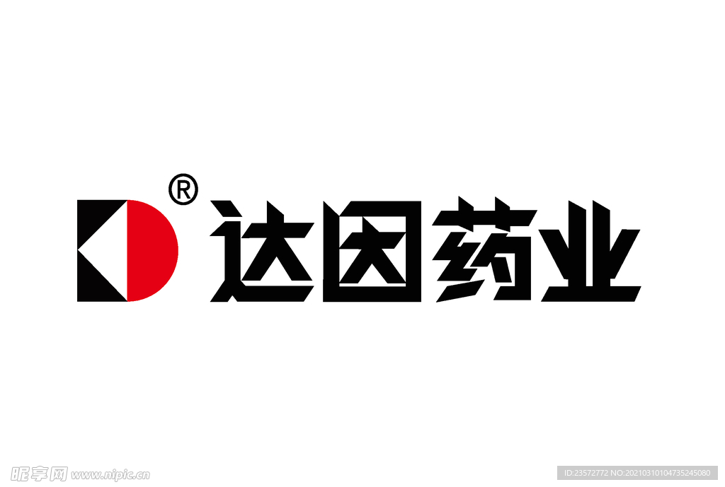 达因药业logo