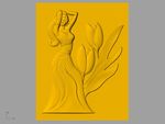 CAD装饰画3D模型