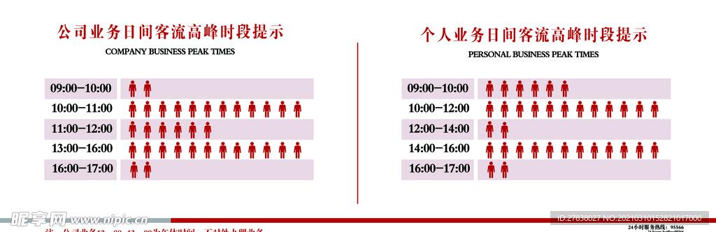 银行工作时间提示图板