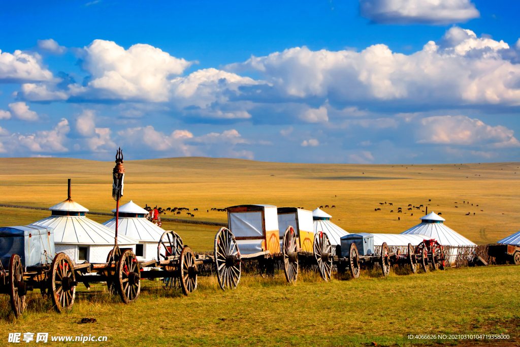 蒙古包风景