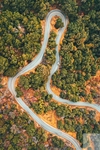弯弯的公路